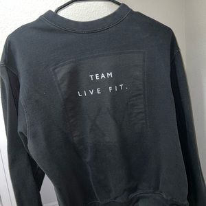 LiveFit crew neck sweatshirt